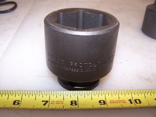 NEW PROTO 1-11/16&#034; IMPACT SOCKET 07527  3/4&#034; DRIVE 6 POINT