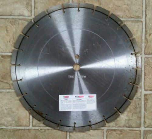 14&#034; Diamond saw blade