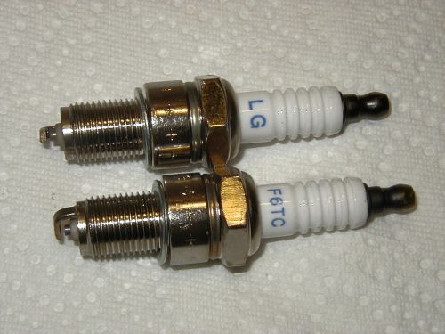 PREDATOR Harbor Freight 212, 301 cc ENGINE PARTS -  (Two)  LG  F6TC Spark Plugs