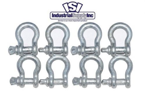 8-pk 3/4&#034;  Alloy Screw Pin Anchor Shackle