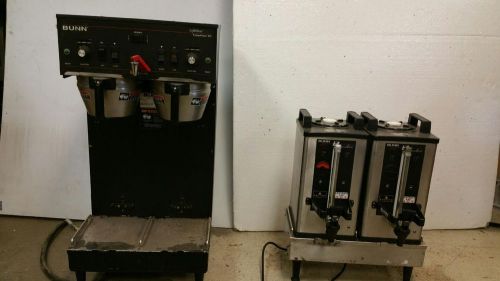 Bunn Dual SH 120/208V 1.5 Gal SF 27900 &amp; 2x 27850 SH Server 1.75 Gal