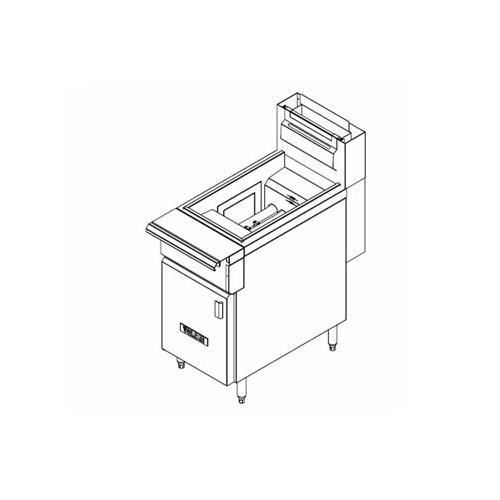 Vulcan VFRY18 V Series Heavy Duty Range Match Fryer