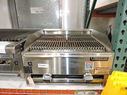 Connerton RLRB-23-22LP 22&#034; Lava Rock Char Broiler - LP