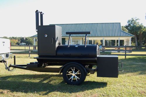 Custom BBQ Trailer Smoker