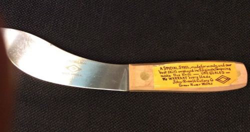 John Russel Cutlery Green River Works 5&#034; Skinner Knife * New * Make Offer