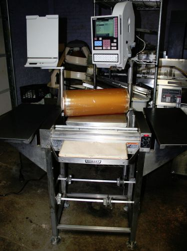 Hobart HWS-4 Hand Meat Wrapping Station Machine Wrapper with Scale Printer