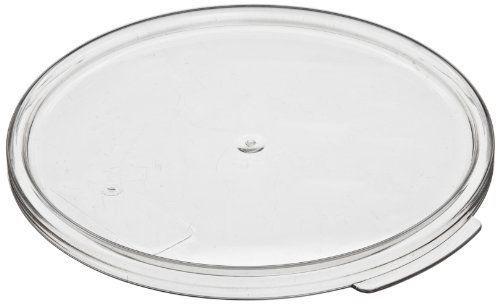 Cambro RFSCWC6 Camwear Clear Polycarbonate Round Lid for 6 qt and 8 qt Capacity