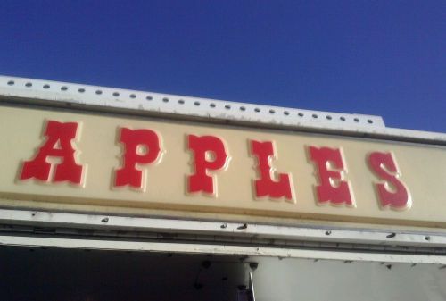 Vintage Concession Trailer  Wing Signs