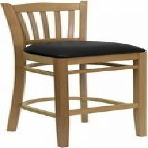 Flash Furniture XU-DGW0008BARVRT-NAT-BLKV-GG HERCULES Series Natural Wood Finish