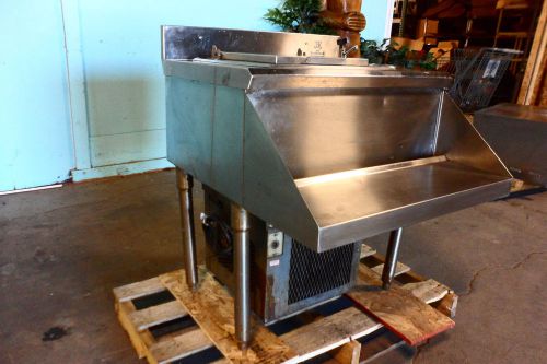 HEAVY DUTY COMMERCIAL S.S&#034;JADE REFRIGERATION&#034;UNDER COUNTER ICE CREAM FREEZER