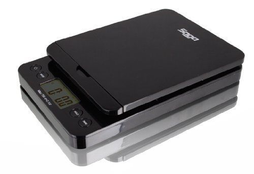 Saga digital postal scale 86lb x 0.1oz shipping scale weight postage usb-dc w/86 for sale