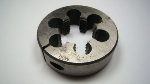 Adjustable Round Die M30x2.00 x 2-1/2&#034; HSS [1994]