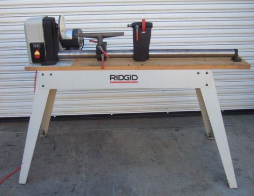 Ridgid WL12000 Wood Lathe, With Stand