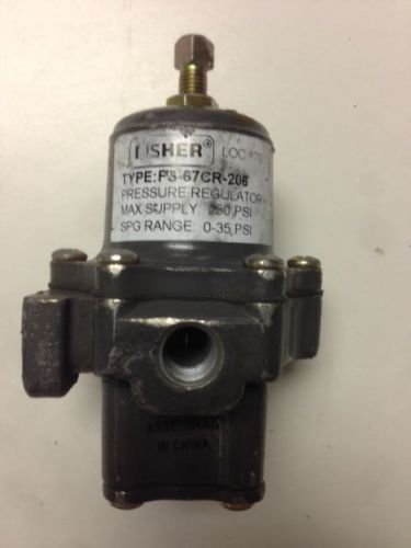 FISHER PRESSURE REGULATOR 0-35 PSI TYPE FS-67CR-206