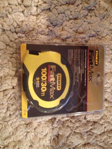 Stanley FatMax 100&#039; Stainless Steel Long Tape