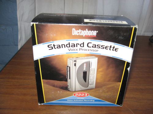 Dictaphone Standard Cassette Voice Processor 2223