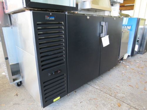 Used Krowne Back Bar Solid Door cooler