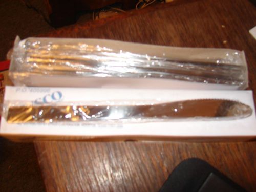 12 DINNER KNIVES WINDSOR FLATWARE