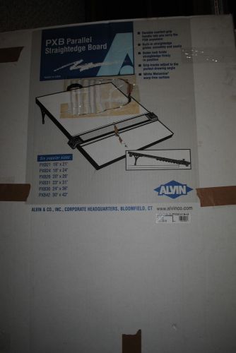 Alvin Portable Parallel Straightedge Board 24&#034; x 36&#034; PXB36 Straightedge in Box