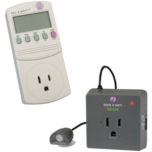 BRAND NEW - Kill A Watt Monitor And Save A Watt Edge Timer Bundle