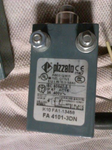 Limit switches (lot of two) Pizzato K10 FA1-13474    FA 4101-3DN