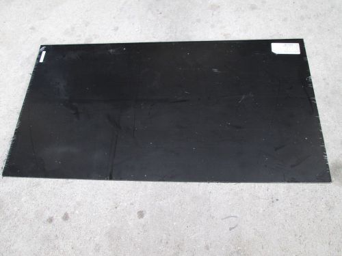 Polypropylene Impact Copolymer Black Plastic Sheet 1/2&#034; x 22&#034; x 41&#034; N00M-00 UHMW