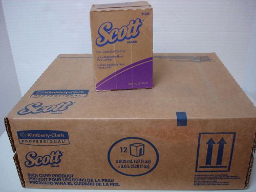 12 Kimberly-Clark Scott 91220 Peach Pink Lotion Skin Cleanser Soap 800mL 27 fl