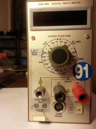 Tektronix DM 501 Digital Multimeter