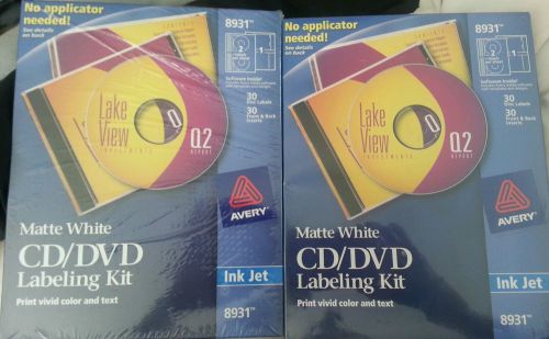 Avery cd/dvd labeling kit for sale