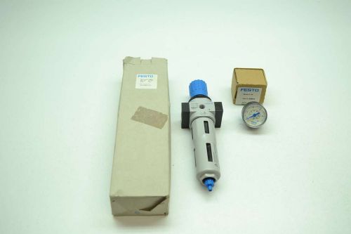 NEW FESTO LFR-1/4-D-7-MINI 230PSI 1/4 IN NPT PNEUMATIC FILTER-REGULATOR D401636