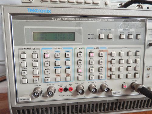 Tektronix AFG 5101 Programmable Arbitrary/Function Generator Plug-In Module