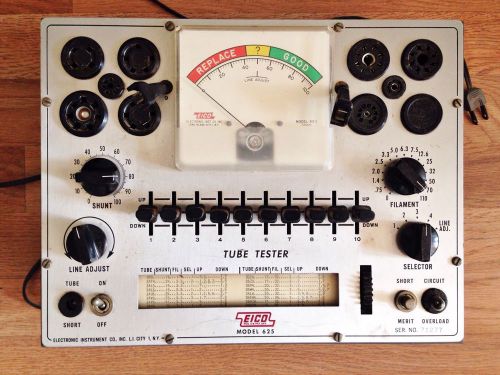 Eico Tube Tester Model 625