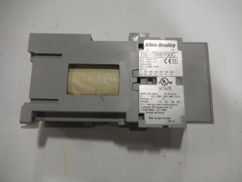 Allen Bradley Control Contactor 100C30D*00C Used