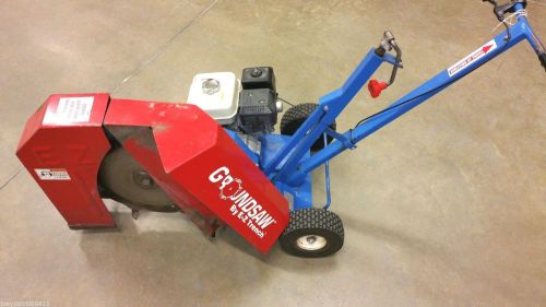 $ 1100 cash * EZ 9100 E-Z E Z Trench Trencher Ground Saw 6.5 HP Honda Engine