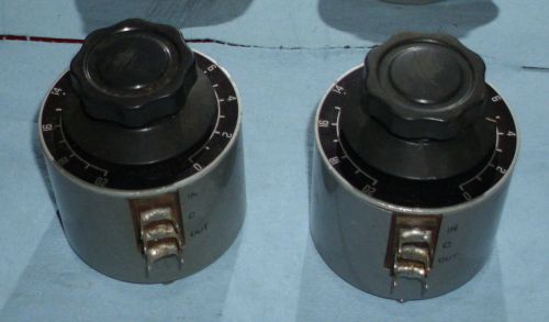 2 pcs. vintage attenuator - Tech Laboratories-200&#039;200 ohm - NOS