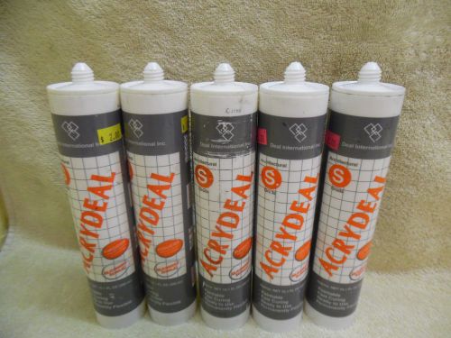 [5] AcryDeal Architectural Grade S Fungicide Siliconized Acrylic Caulk Sealant