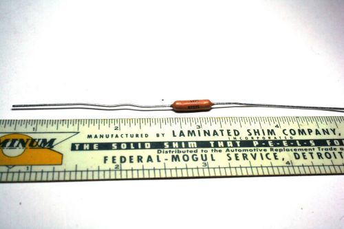 Sage  Silicohm 5ohms  .5% 1100S 1W  prec. resistors pair Mil  radio  date 6651