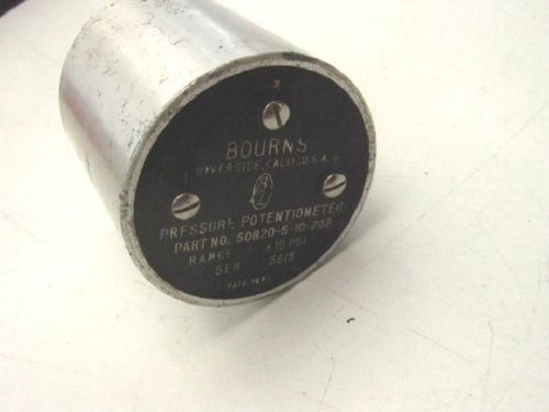 BOURNS pressure potentiometer Controls Pressure Switch 10PSI no tip