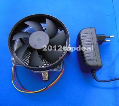 100W High Power LED Cooling Fan Aluminium Heatsink+Power Supply Adapter Driver