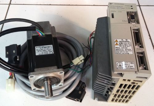 AC servomotor SGML-04AF14 + Servo driver SGDL-04AP + cable, 400W, Yaskawa