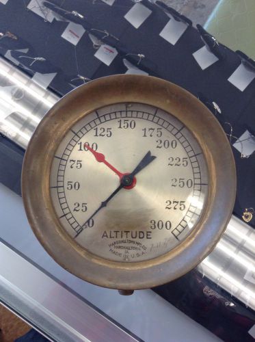 Marshalltown MFG, CO. Altitude Guage