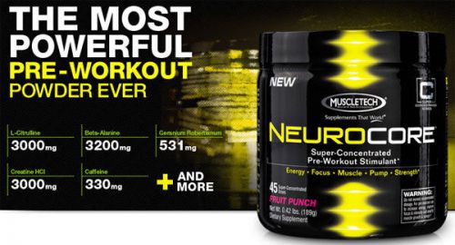 Neuro Core Fruit Punch 45 Serv Exp Nov2015