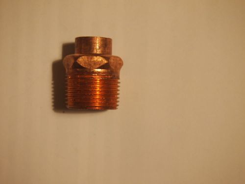 Qty 24 - elkhart copper  adapter 3/4&#034; male x 1/2&#034;  sweat - new bulk for sale