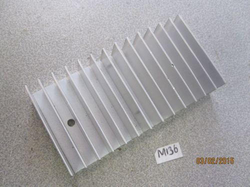 Aluminum Heat Sink 6&#034;x 3&#034;x 1-1/4&#034;