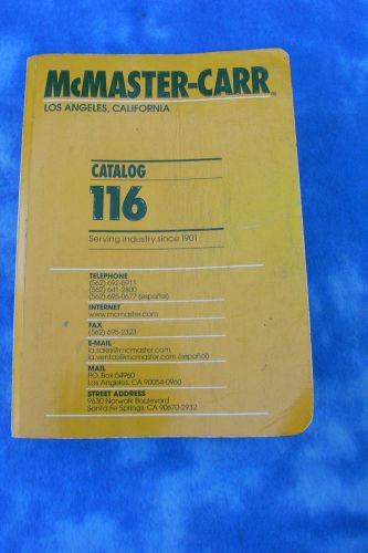 Mcmaster Carr Catalog #116