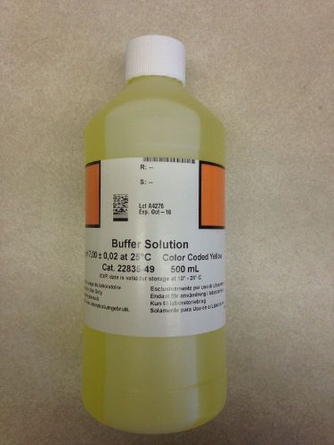 hach ph 7.0 buffer solution Yellow 500 mL