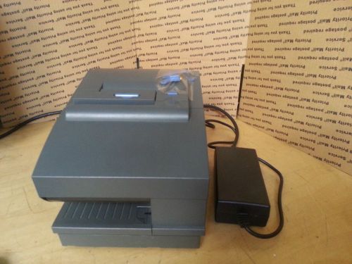 Used IBM 4610-2CR Thermal POS Receipt Printer, Grey, As Is