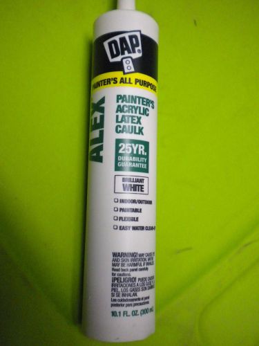 Dap Alex, 10.1 oz, White, Painter&#039;s Acrylic Latex Caulk, 18670