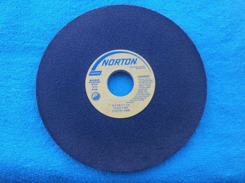 1 NORTON Grinding Wheel 57A46-T5B7  8X3/8X1-1/4  NEW!!!