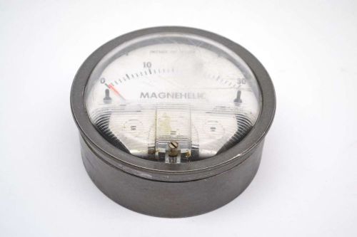 DWYER 2030 MAGNEHELIC 0-30IN-H2O 4 IN 1/8 IN NPT PRESSURE GAUGE B417689